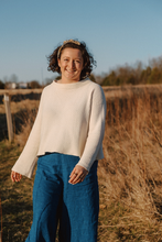 Load image into Gallery viewer, The Cotton Textured Funnel Neck