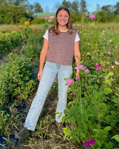 The Dyed Hemp Wool Blend Vest