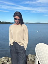 Load image into Gallery viewer, The Linen Roll neck