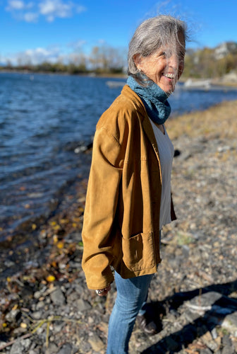 The Windowpane Neck Warmer